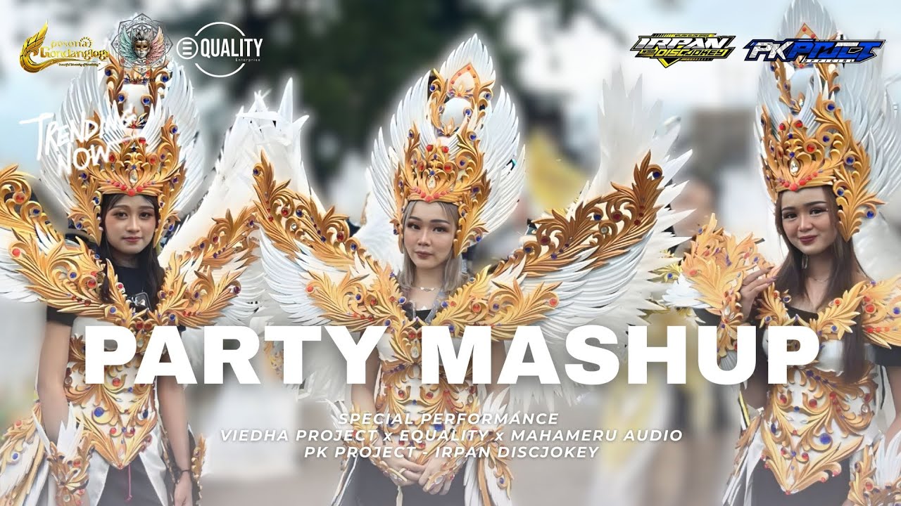 DJ PARTY MASHUP | JINGGLE VIEDHA PROJECT PESONA GONDANGLEGI | DJ IRPAN DISCJOKEY 