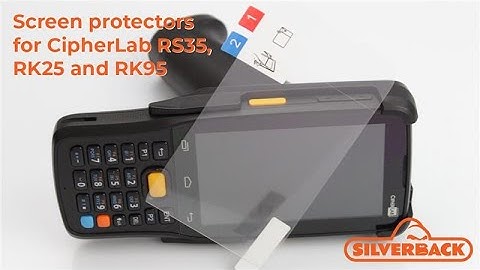 Screen protectors for CipherLab terminals