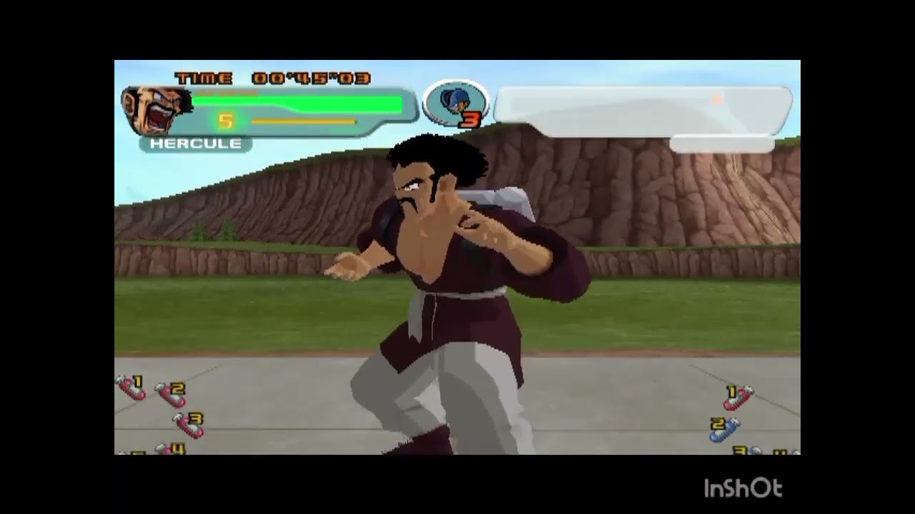 Dragon Ball Z: Budokai Mr. Satán VS Cell & Cell Jr.