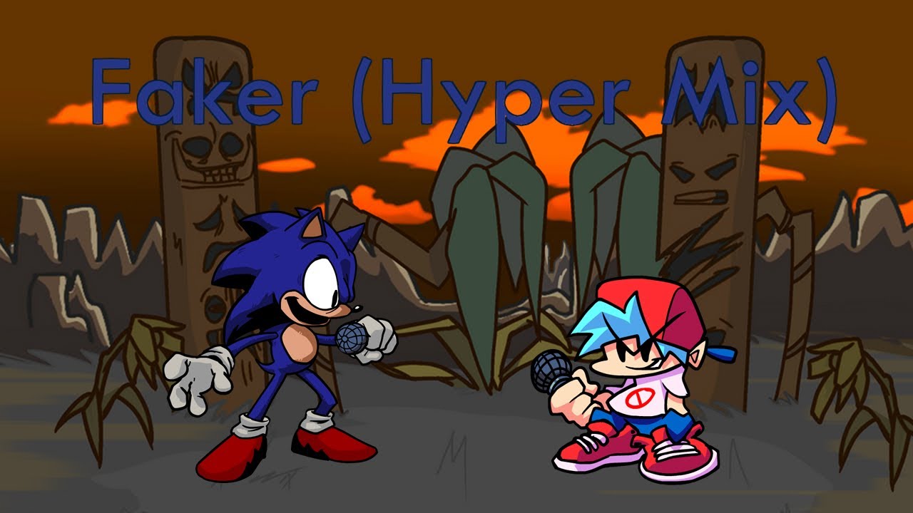 Faker (Hyper Mix) - a Friday Night Funkin vs Sonic.EXE cover