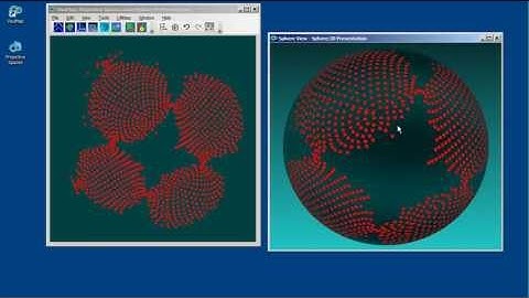 RPM map for the sphere on the 2D projective space.
