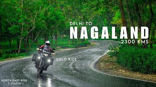 DELHI TO NAGALAND 2300 KMS SOLO RIDE | EP-01 DELHI - GUWAHATI - KOHIMA | NORTH EAST RIDE 2026 BEGINS