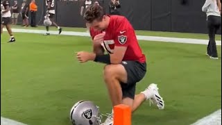 FERNANDO MENDOZA TAKES HOME FIELD FOR FIRST TIME EVER AS RAIDERS QUARTERBACK