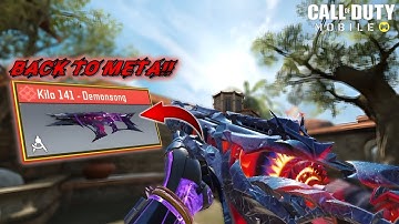KILO 141 IS BACK IN THE META!! | Kilo 141 BEST LOADOUT | Call of Duty Mobile Ranked Gameplay