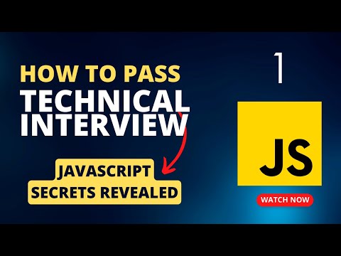 Success in Technical Interviews: Mastering JavaScript Algorithms for Guaranteed Results | 1