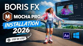 Mocha Pro 2026 for After Effects on Windows | Installation Guide