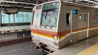 東京メトロ有楽町線700系トップナンバー編成 石神井公園駅