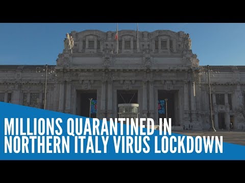 Italy announces quarantine affecting quarter of population
