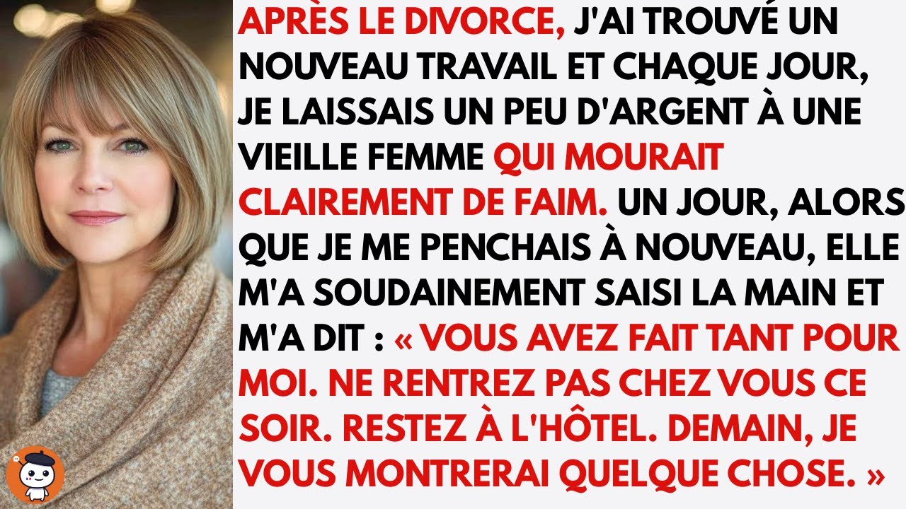 Je donnais de la monnaie à une vieille dame… un jour, elle m’a dit : « Ne rentre pas chez toi »