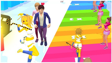 MAKEOVER RUN 🏃🏼‍♀️💄👗 Gameplay All Levels iOS, Android Walkthrough Game Mobile New Level