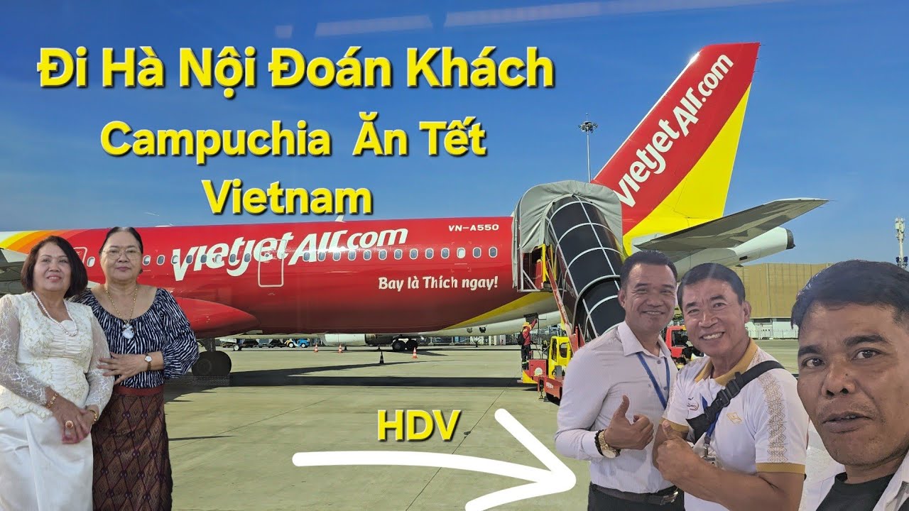 Đi Hà Nội Đoán Khách Campuchia Về Ăn Tết Việt Nam  - Vietnam Landtours 