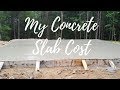 How much does a concrete slab cost?