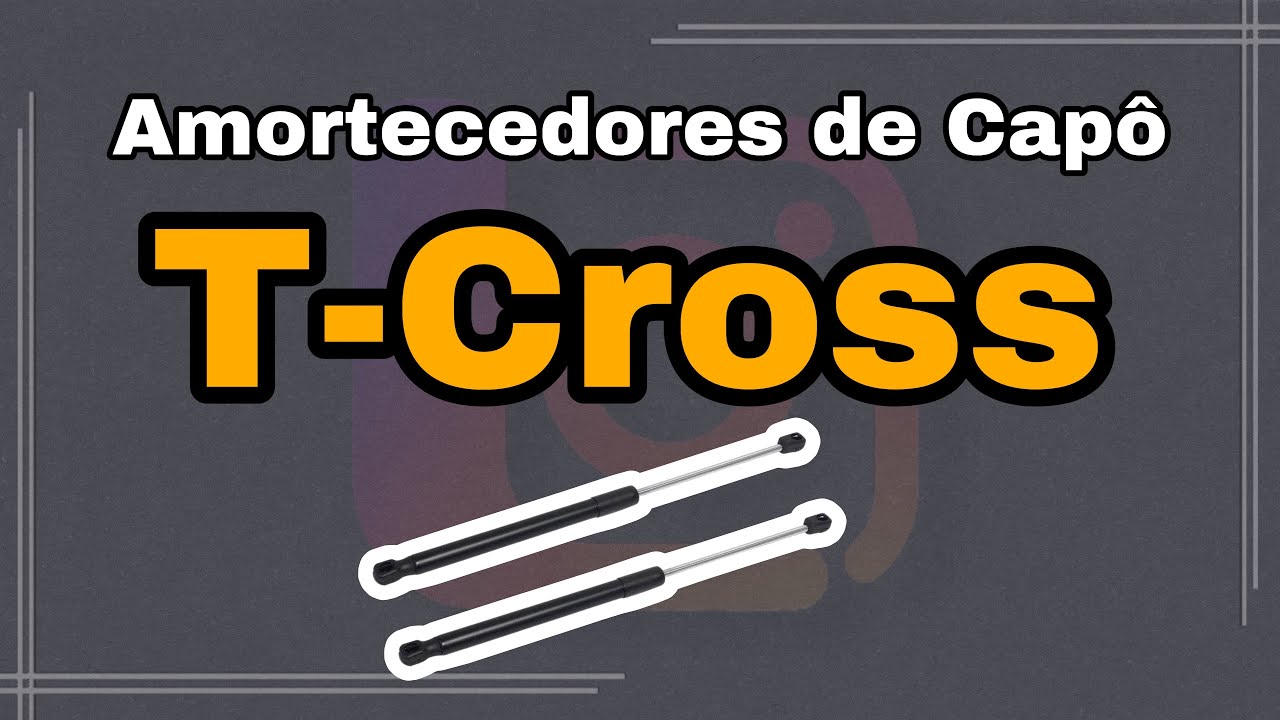 Amortecedores Capô do T-Cross, como instalar !!