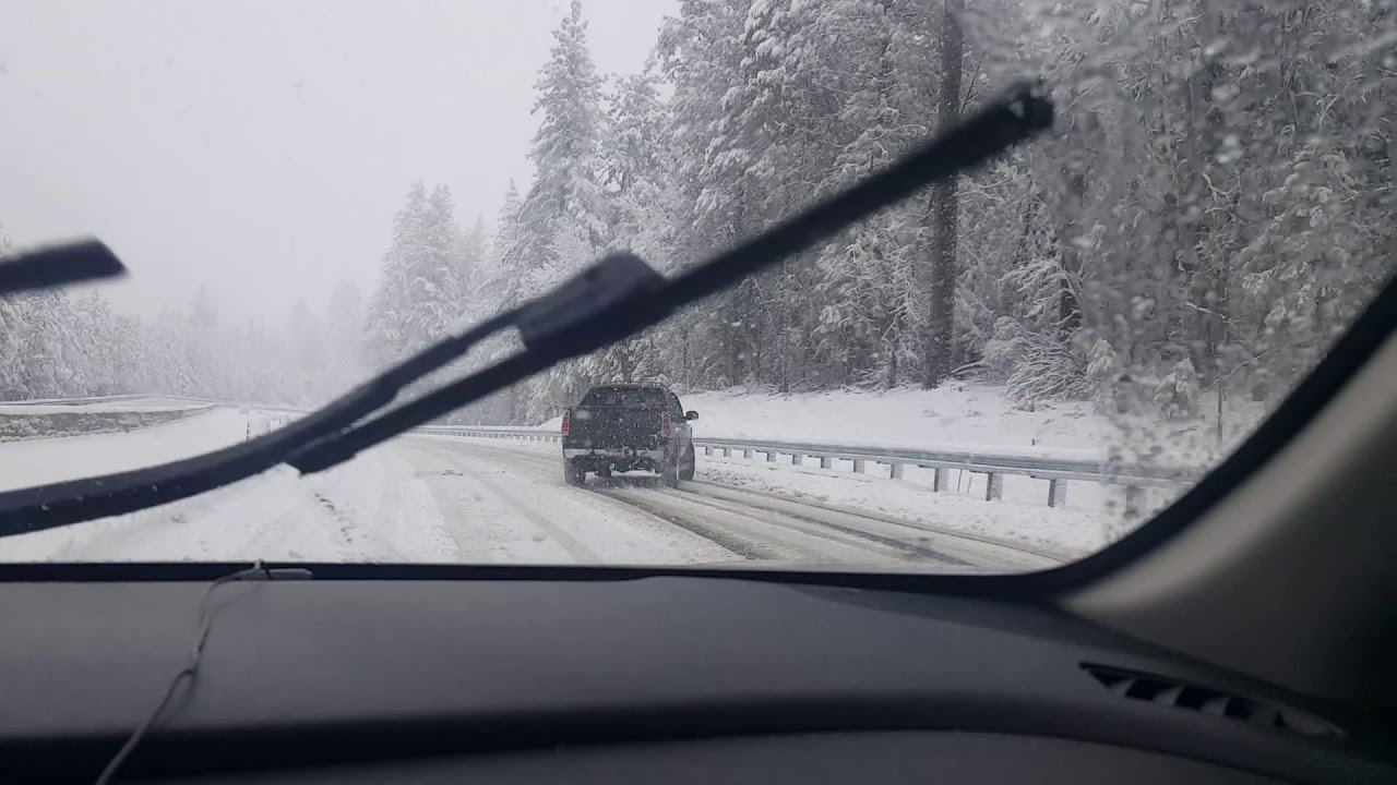Donner Pass In 2wd Truck Feb 26 2018 Youtube