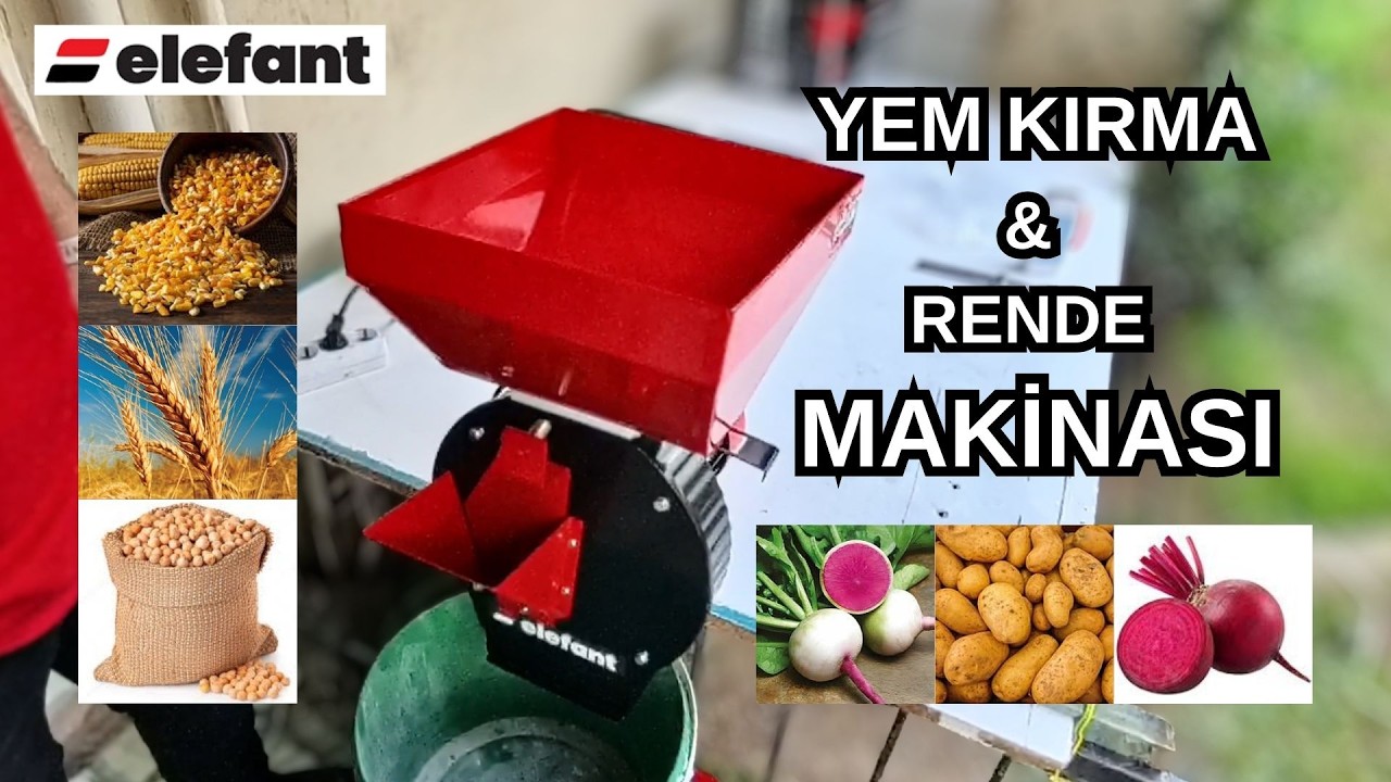 ELEFANT EM1.1D YEM KIRMA MAKİNASI