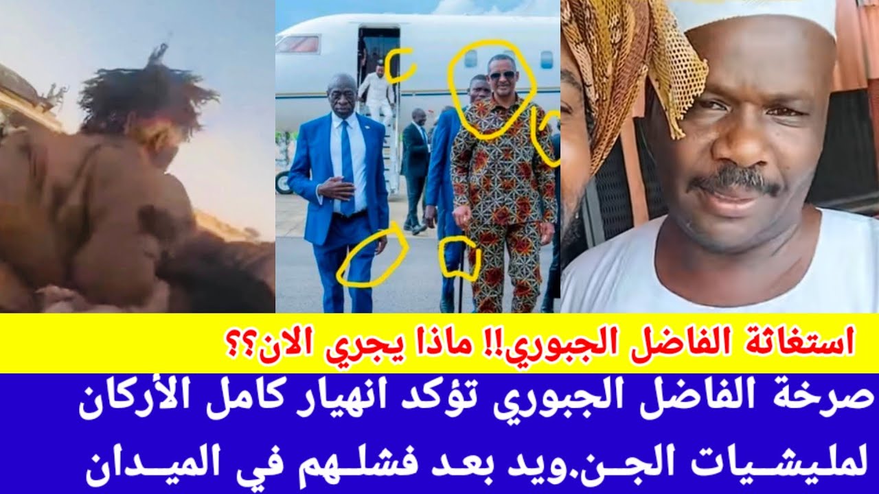 #Срочно/ Возмущение Фаделя аль-Джубури подтверждает полный крах ополчения «Джанджавид» после их п...