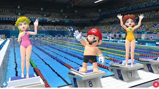 MARIO & SONIC AT THE OLYMPIC GAMES TOKYO 2020 Swimming All Characters