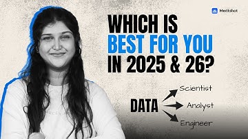 Data Analyst vs Data Engineer vs Data Scientist — Which Data Career Should YOU Choose in 2025 & 26?