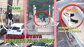 DURASI FULL DETIK-DETIK PENEMBAKAN YANG TERTANGKAP KAMERA DI 3 TITIK..!!  part#1