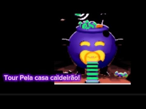 TOUR PELA CASA CALDEIRÃO NO PKXD! 😊😅😆💜🎃💜
