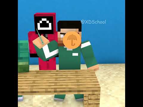 When Pro Steve v.s Zombie Plays Squid Game Dalgona Candy | Monster School Minecraft Animations