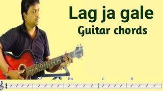 Lag ja gale lata mangeshkar Guitar chords for beginners Easy Guitar lesson