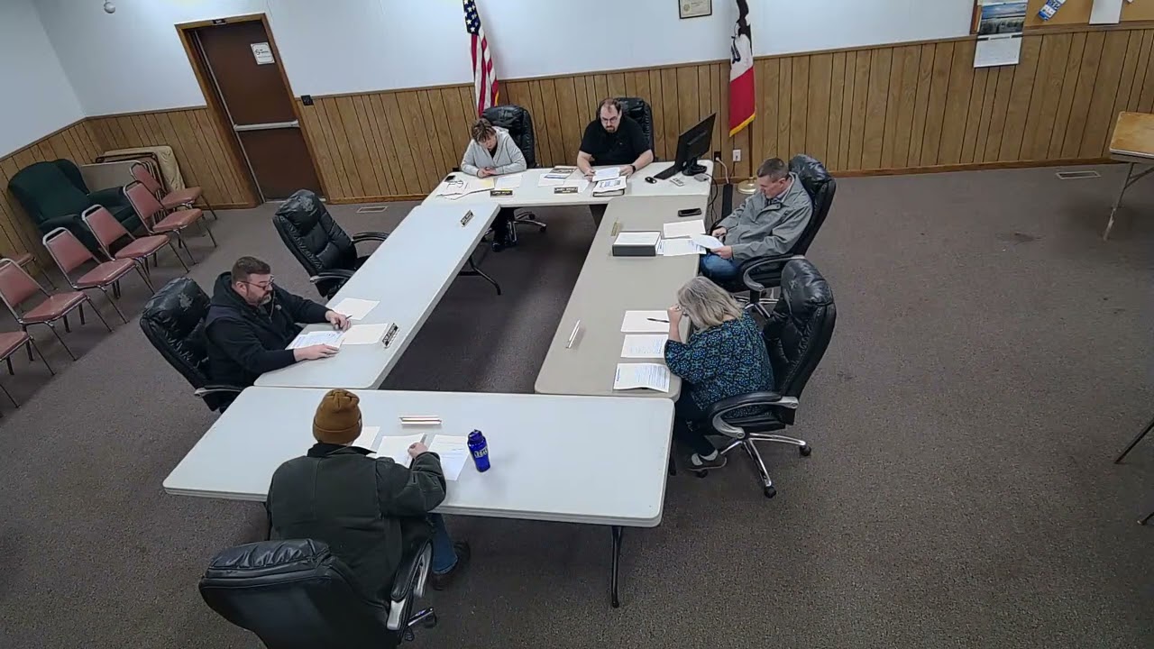 2-18-2026 City Council Meeting - Rockwell, Iowa