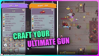 THIS NEW ACTION ROUGELIKE BULLET HELL IS ADDICTIVE - Gunforged Gameplay First Impression - Z1CKP