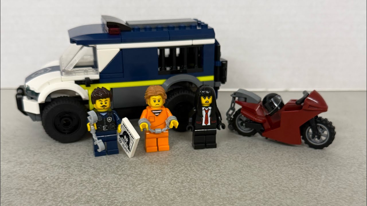 Lego City Police Prisoner Transport Van 60479 
