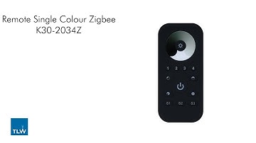TLW | Remote Single Colour LED Dimming Zigbee Remote Control: Product overview