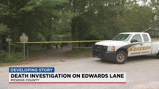 Death investigation underway in Pickens County