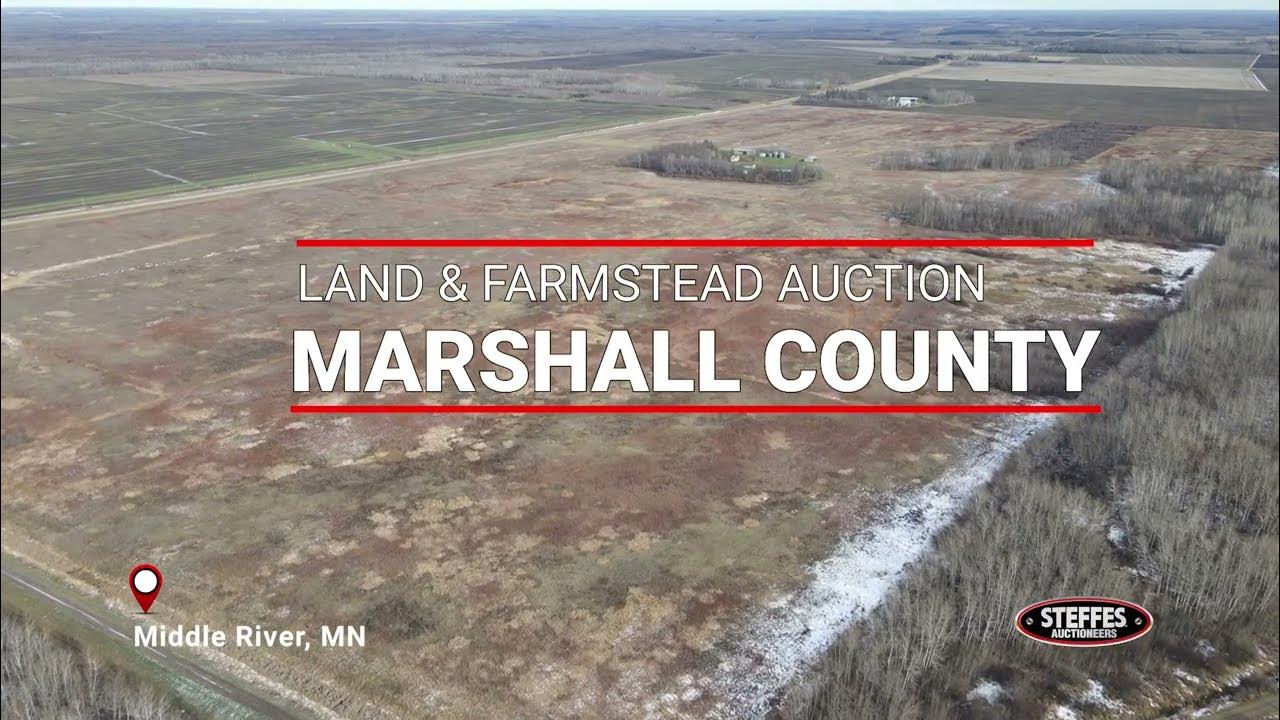 Marshall County, MN Land & Farmstead Auction YouTube