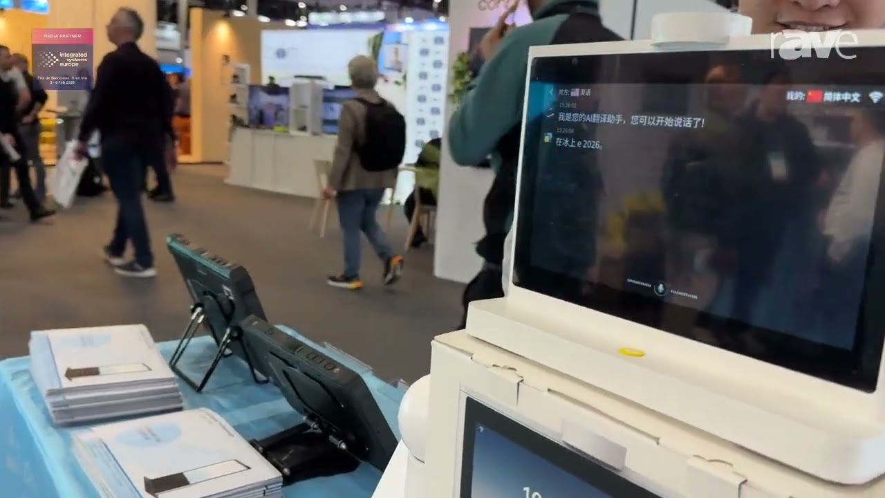 ISE 2026: Disida Introduces Dual Screen AI Translator