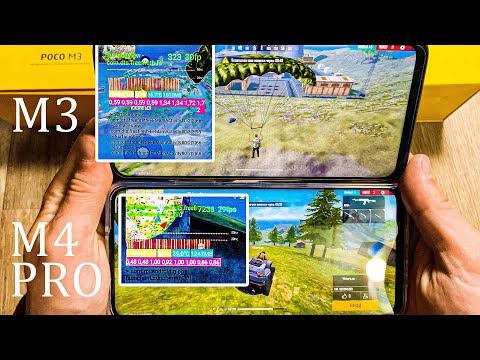 РЕАЛЬНЫЙ FPS В ИГРАХ POCO M4 PRO 5G И POCO M3 Free Fire и PUBG