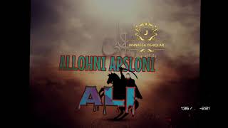 Allohni Arsloni Ali R.a