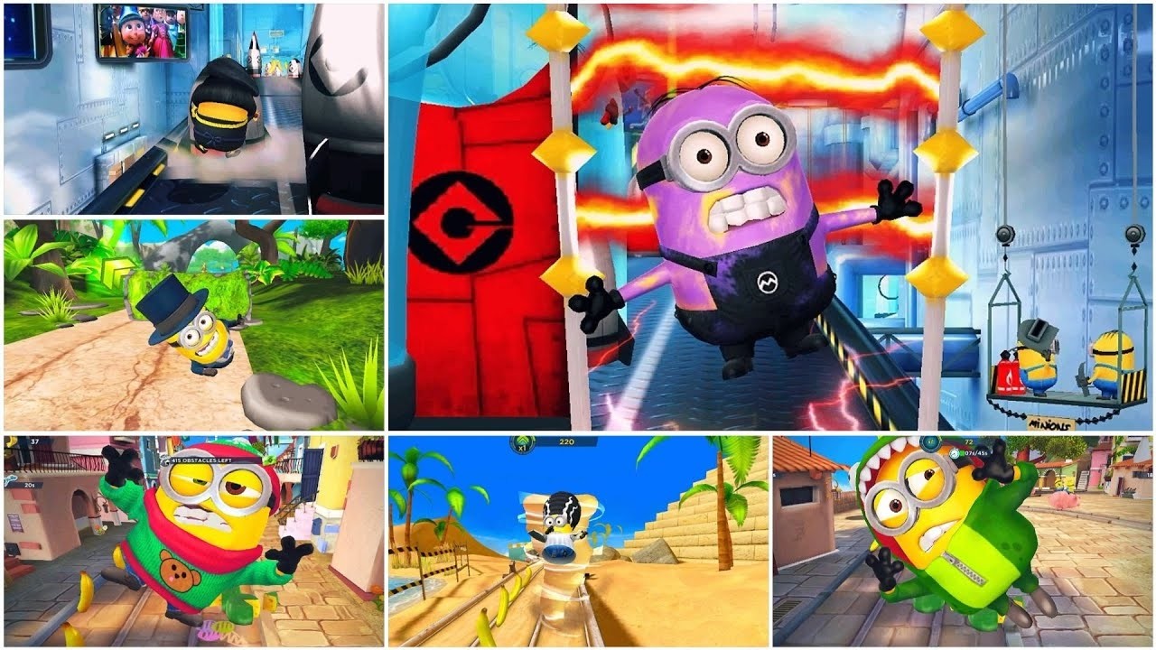Minion Rush Funny Moments and Fails
