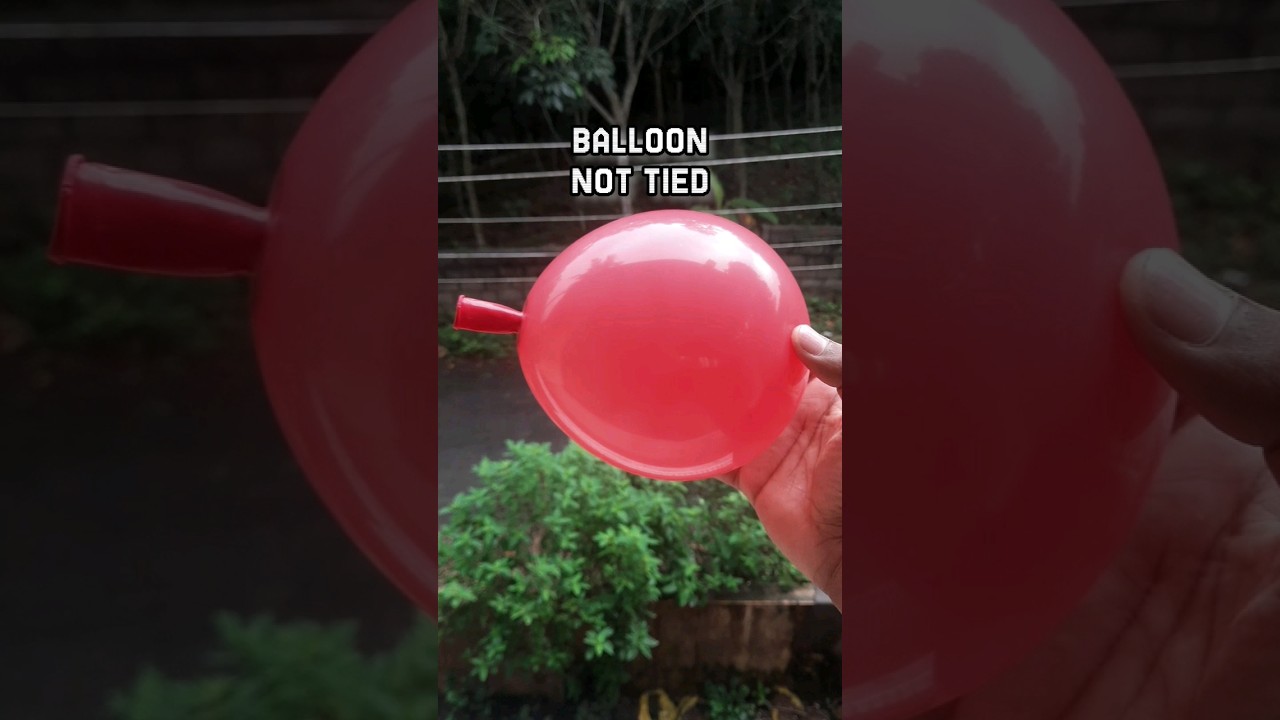 Amazing Balloon Trick | DIY | How to do magic with balloon | 