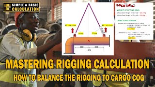 Mastering Rigging Calculation: Achieving Perfect Center of Gravity Part 1 Net Worth
