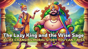 The Lazy King and the Wise Sage 👑✨ | A Life-Changing Moral story | Susruti Tales