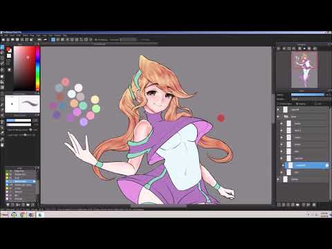 【Speedpaint】OC LRIG 0 Ivy - WIXOSS
