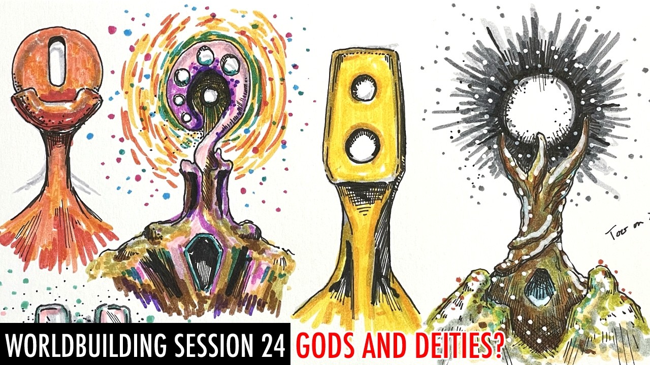 Designing Gods and Deities in Fantasy and Sci-Fi - Worldbuilding Session 24