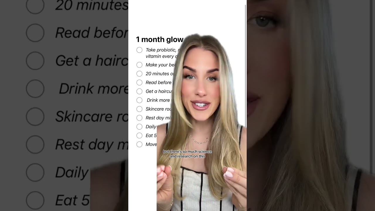 how to GLOW UP FAST 🩷 guide to feeling and looking good this summer ☀️ 