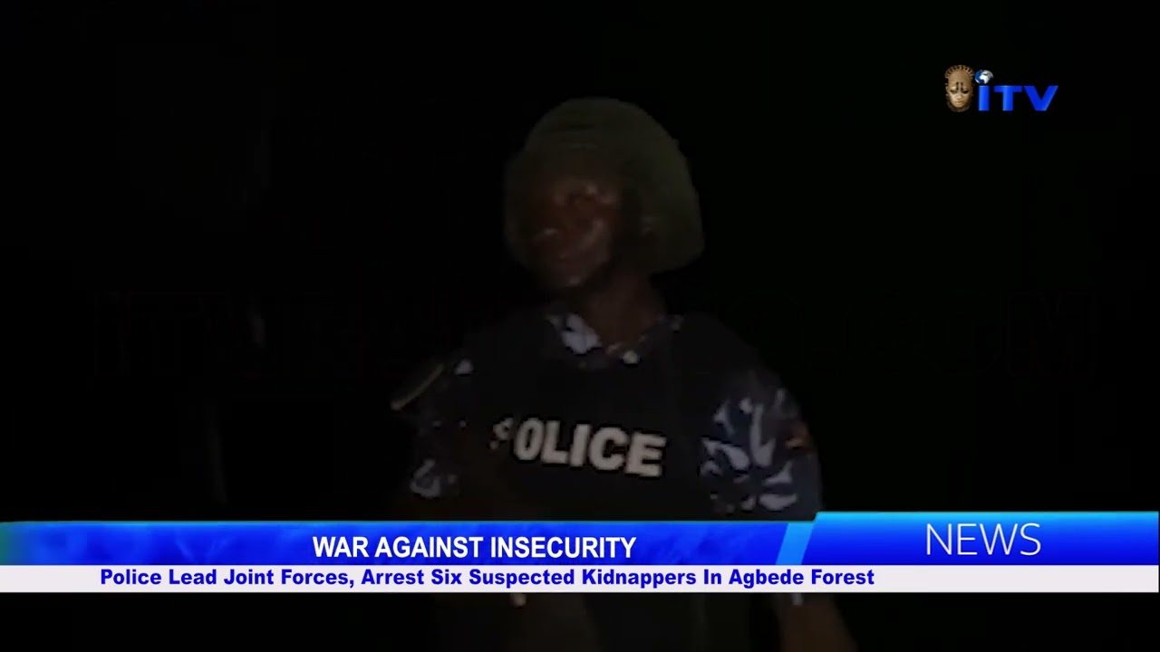 WAR AGAINST INSECURITY: Police Lead Joint Forces, Arrest Six Suspected Kidnappers In Agbede Forest