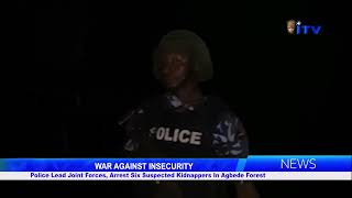 WAR AGAINST INSECURITY: Police Lead Joint Forces, Arrest Six Suspected Kidnappers In Agbede Forest Update