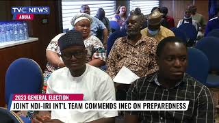 WATCH: INEC Commended for Level of Preparedness Ahead of 2023 General Election