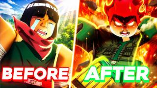 I Survived As MIGHT GUY In Roblox Shindo Life