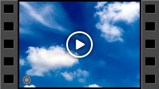 Cotton-like clouds • blue sky • cirrus clouds background • HDR • Timelapse • Full HD • Video # 00098 screenshot 5