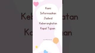 jadwal kapal Surabaya banjarmasin