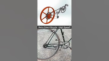 Retro Direct Bicycle - High Speed #solidworks #mechanicaldesign