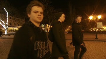 Zhiyun smooth q + Xiaomi mijia 4k night video1